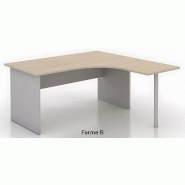 Bureau d'angle compact pied panneau avec retour So Vigo_3