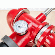 Canon incendie fixe double poign�e - 1800 l/min - port�e 60 m - pression 8 bar_3