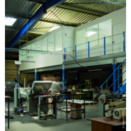 Plate-forme de bureau modulable - économique - pour atelier, usine ou entrepôt_3