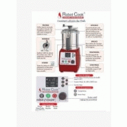 Robot Coupe - Robot Cook 43000R - Robot chauffant professionnel 1800W - Cuve inox 3,7L - Température jusqu'à 140°C_3