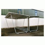 Abri vélo ouvert 5e / toiture en bac acier_3
