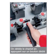 Poste de travail ergonomique Bravo Professional pour reproduction de clés