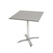 Table extérieure rabattable Limonade - RESTOOTAB - aluminium - plateaux carrés 70x70cm ou ronds ø75cm_3