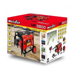 Mf3800 groupe électrogène - Mecafer - 3500W, moteur 7 HP, autonomie 10h, facilement transportable