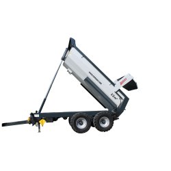 R 220 tahk robust benne agricole à tandem monocoque - romsan - capacité de 15000 kg