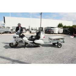 Remorque bagages galvanisée sans frein de fabrication française pour les petits transports, le bricolage ou les départs en vacances - daxara - 107