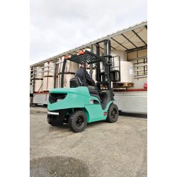 Chariot élévateur thermique Mitsubishi Grendia ES FD/FG35N - 3500 kg - Diesel/Gaz - Hauteur de levage jusqu'à 7000 mm