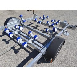 Porte bateau multi-rouleaux GALAXY - GE13 - PTAC : 1350Kg - 1 essieu - Sun Way