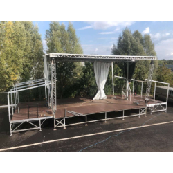 Podium mobile 3,5 T - 60 m² - EMS STAGE 60