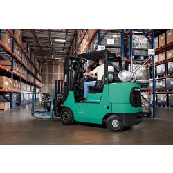 Chariot élévateur gaz à bandage Mitsubishi 7000 kg FGC70K (STC) - compact et performant pour espaces confinés