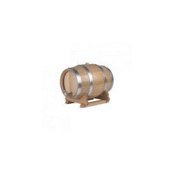 F05gc petit fût chêne 5l - tonneaux en bois - allary - diamètre bouge : 22 cm