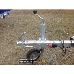 Porte bateau multi-rouleaux GALAXY G380 - roues 10' - PTAC : 500Kg - 1 essieu - sans carte grise - Reference G380M19