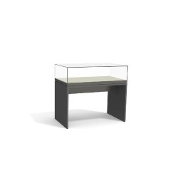 Vitrine table muséographique sur mesure et fabriquée en france