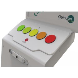 Borne smiley sans contact Opinyon v2 (sans fil)