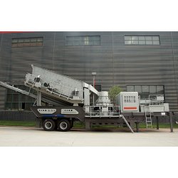 80 t/h station de concassage mobile de granite