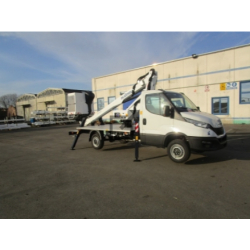 Scorpion 1490 sur iveco camion nacelle - oil & steel france - 14,2 m