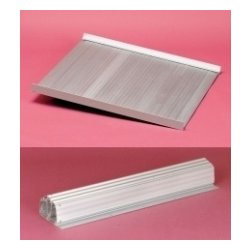 Rampe enroulable légère - aluminium renforcé - jusqu'à 270 kg - disponible en 2 longueurs