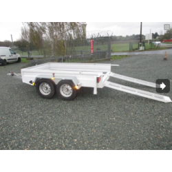Remorque porte-engins 2 essieux - Appro Utilitaires - Carrosserie artisanale Caillaud - PTAC 3500 kg