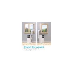 Climatiseur mobile Pro Breeze - 4 modes de fonctionnement - 7000 BTU - Compact et efficace