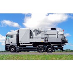Koks MegaVac Loader - Hydrocureur autonome à moteur Diesel - 13 tonnes à vide, adaptable sur châssis