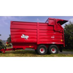Remorque agricole d'ensilage Redrock - capacité de 10,5 t à 20 t - châssis solide et essieux grande vitesse
