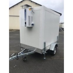 Remorque frigorifique neuve avec simple essieu de 750 kg - ARNO 17