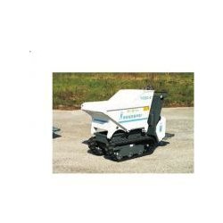Tc120-E Evolution Line - Brouette à moteur électrique Messersi - 1200 kg - Transmission électrique et chenilles innovantes