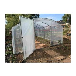 Serre de jardin 4 mètres de large pour un accès plus facile à vos cultures  - 4 SAISONS PLUS