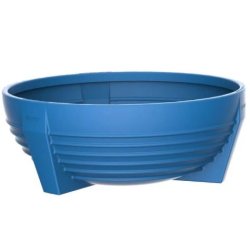 Jardinière Futura en polyéthylène - coloris au choix - 182 litres - 8,5 kg