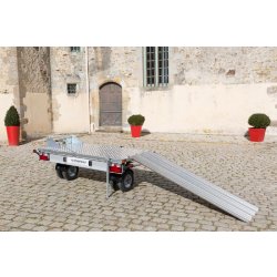 Remorque transversale avec roues pivotantes 360° - YO - CCP5 - Charge utile 230 ou 260 Kg - Référence YO_CCP5