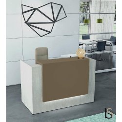 Borne d'accueil Z2 Officity - Compacte et moderne - 126, Béton