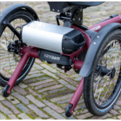 Tricycle Easy Rider Compact Vanraam - Tricycle compact facile à utiliser pour adultes de petite taille et enfants de grande taille