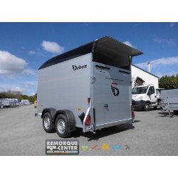 Remorque fourgon en aluminium Debon C500 Roadster - PTAC : 2000 kg - Double essieux freinés
