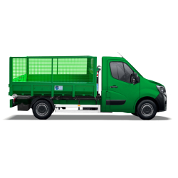 Benne ampliroll 3,5t rehausses grillagées amovibles 7,4m3  - modèle J 3.2