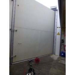 Portail / portillon anti-inondation - Flo-Gate DV - acier robuste, joint étanche, jusqu'à 8m de passage utile