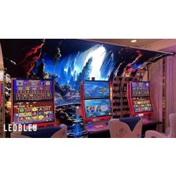 Très grand écran LED pour salle de sport bowling casino discothèque