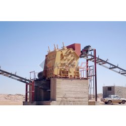 Concasseur de pierre pour une production de 80 à 100 tonne de l'heure