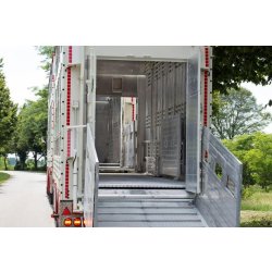 Rba32 - remorque bétaillère - carrozzeria pezzaioli - essieux jumelés simples fixes de 10000 kg