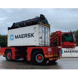 Chariot latéral diesel Baumann - série GS/GXS 10 à 60 tonnes - robuste et fiable pour travaux exigeants