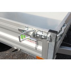 Remorque benne hydraulique - humbaur 3051 huk 152715 et 3072 huk 182715