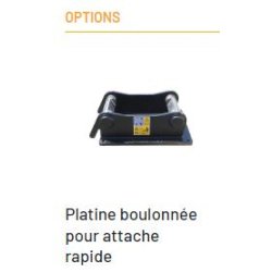 Disque d'élagage pour pelle de 2 à 12 tonnes