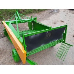 Arracheuse de pommes de terre Agromet aligneuse Wega - Occasion - Largeur 1,30m - Révisée avec tapis neuf