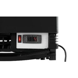 Mini-vitrine réfrigérée 64L2T noire 700358GV1 Bartscher
