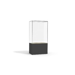 Vitrine haute muséographique  sur mesure et fabriquée en France
