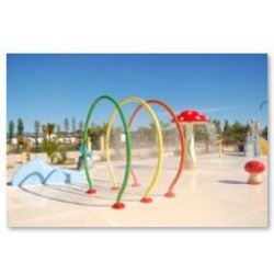 Plateforme aqualudique Athalia - aire de jeux aquatiques pour enfants de 3 à 12 ans - Hauteur de plateforme 20 cm - Durable et démontable