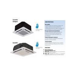 Nexya S4 E Cassette Inverter Commercial - climatiseur professionnel avec écran tactile - design compact - Olimpia Splendid