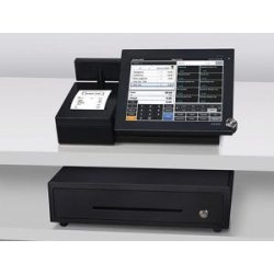 V-r200 - caisse enregistreuse tactile - casio - compacte, élégante, résistante, écologique