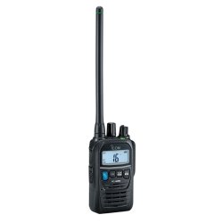 VHF marine portable IC-M85E - haute puissance, ultra compacte, légère et étanche