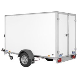 Remorque fourgon FW150 - Saris - Bois - 1500 kg - Simple essieu - Freinée