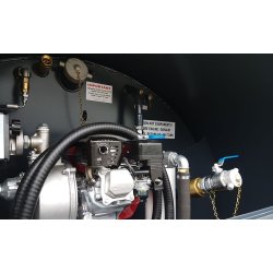 Station transportable Fuelstore 4500 litres - acier double paroi - conforme aux réglementations environnementales